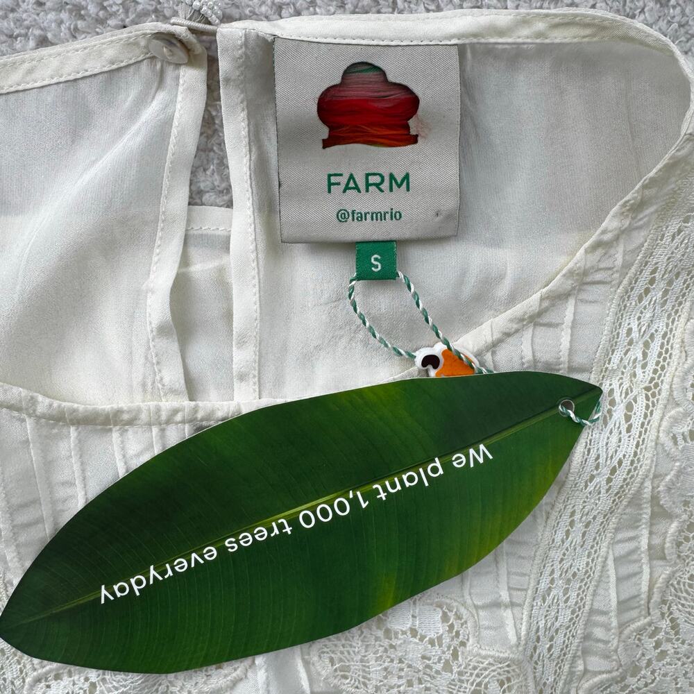 Farm Rio Lace Blouse - Picture 8 of 8
